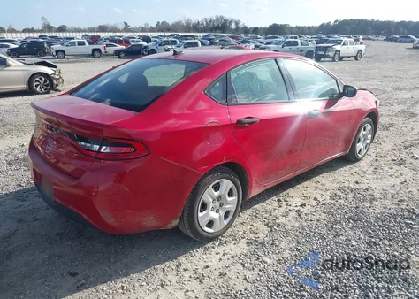 2013 Dodge Dart Se from USA, damaged, VIN 1C3CDFAA8DD127206